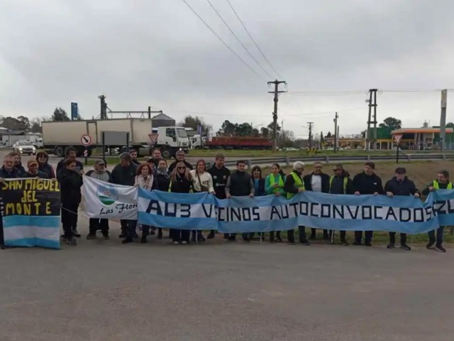 En Las Flores vuelven a reclamar por la autova en la Ruta 3